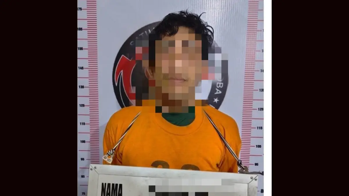 RRT alias Ta, residivis kasus narkoba yang kembali ditangkap Satresnarkoba Polres Tanjungbalai karena diduga mengedarkan pil ekstasi.