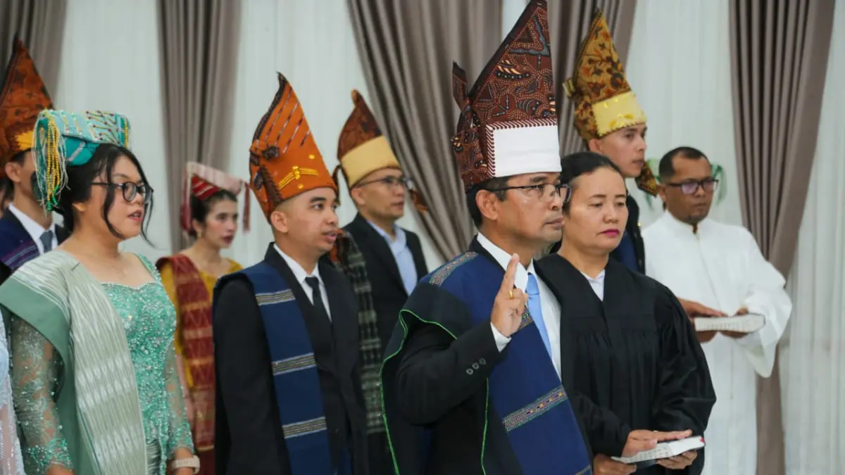Pelantikan Pejabat Dukcapil Kota Pematangsiantar.