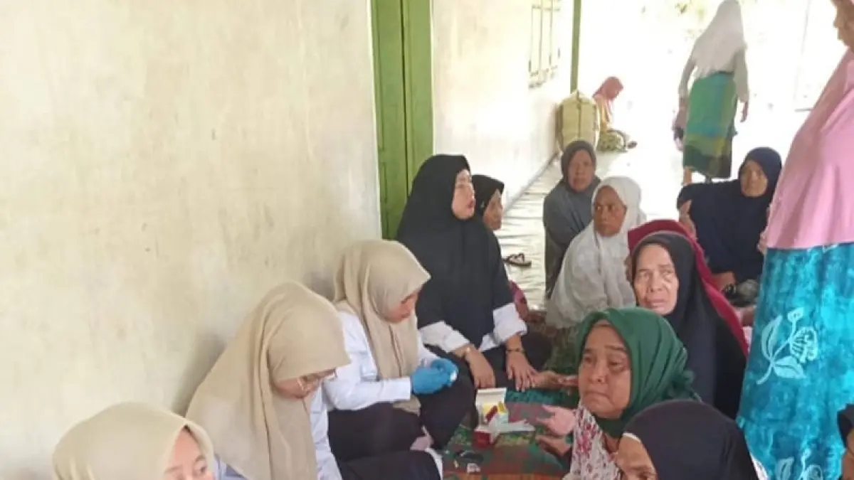 UPTD Puskesmas Kampung Pajak pelayanan kesehatan di Persulukan Desa Kampung Pajak.