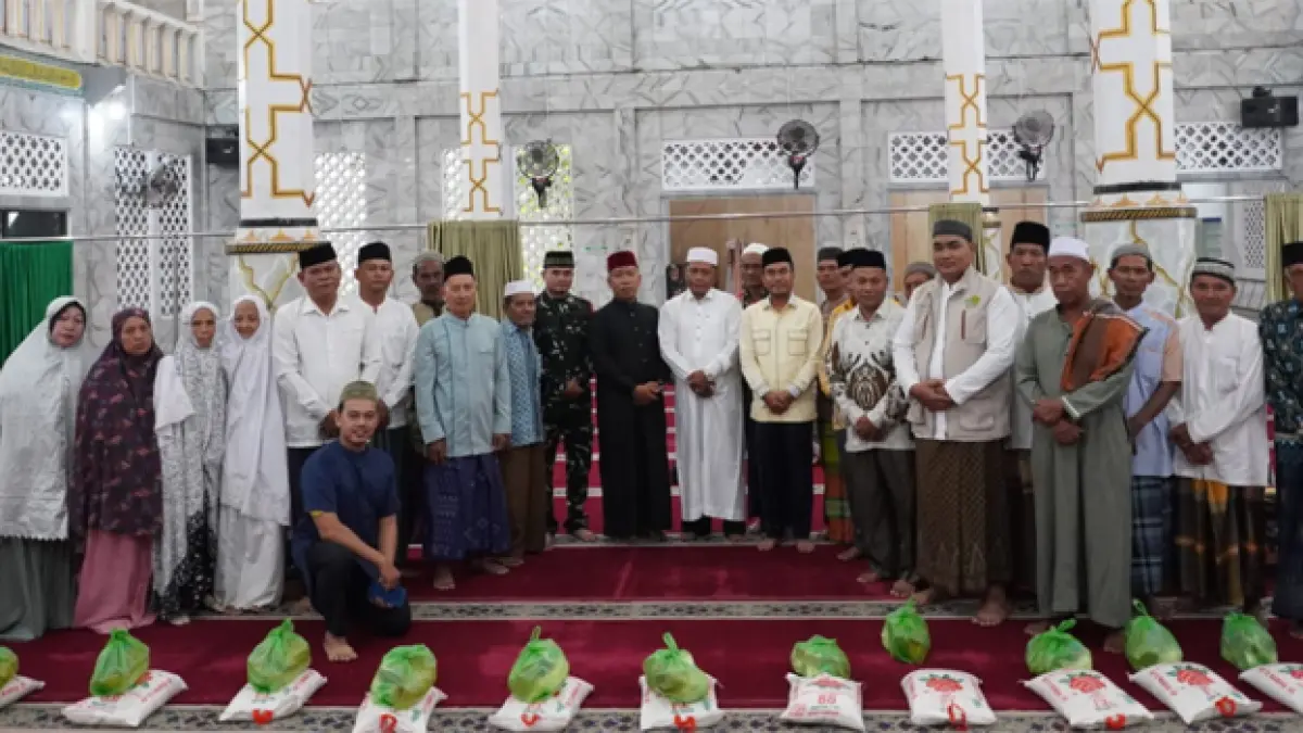 Safari Subuh Ke-2 Pokjaluh yang dipusatkan di Masjid Nurul Yaqin, Kelurahan Gunting Saga, Kecamatan Kualuh Selatan.