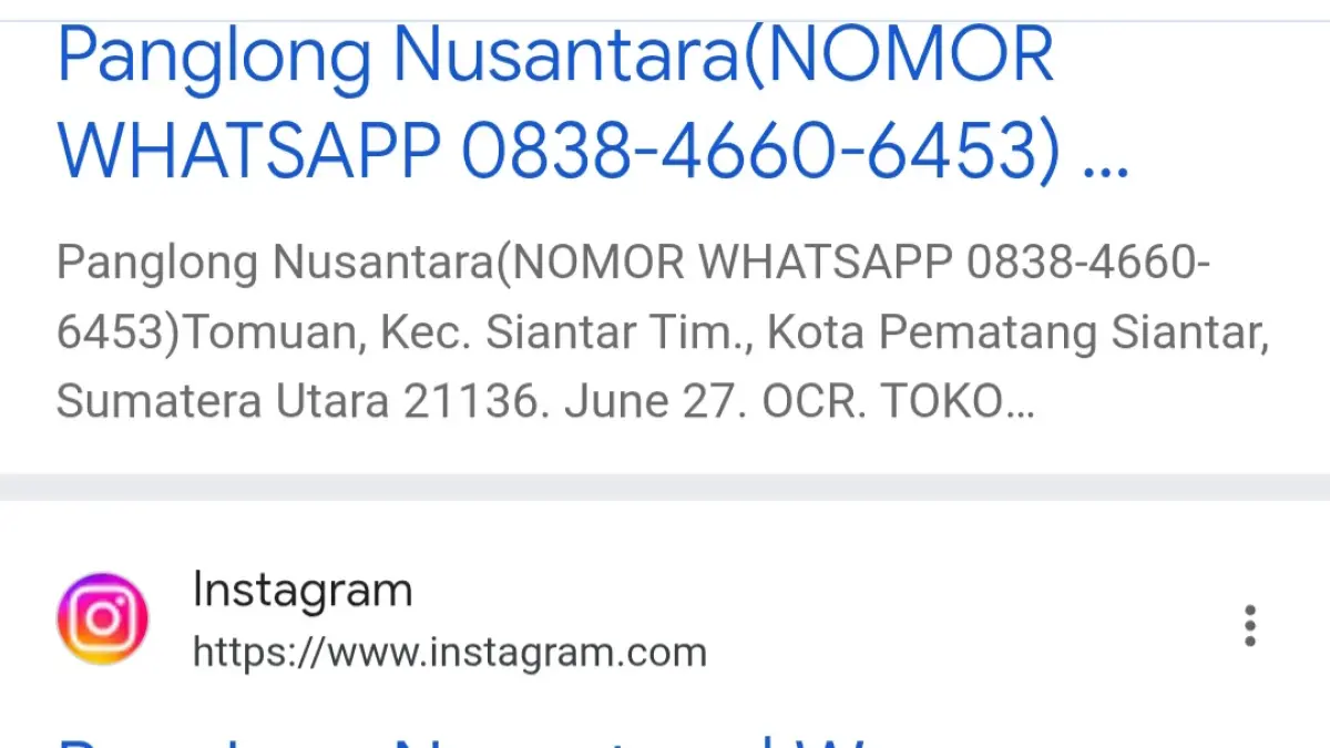 Korban menunjukkan bukti percakapan dan transaksi pembayaran kepada nomor WhatsApp yang diduga mencatut nama Panglong Nusantara di Pematangsiantar. Korban mengaku mengalami kerugian setelah mentransfer dana ke akun OVO atas nama Nasrul Hidayah, sementara pihak toko menegaskan nomor tersebut bukan milik mereka.