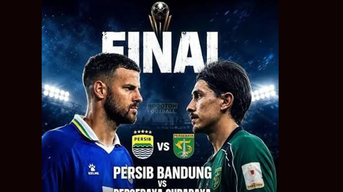 Pemain Persib Bandung dan Persebaya Surabaya bersiap menjalani final Piala Presiden 2026 di Stadion Kapten I Wayan Dipta, Gianyar. Kedua tim melaju ke partai puncak dengan rekor tak terkalahkan sepanjang turnamen.