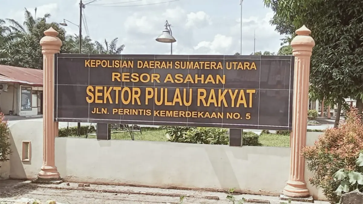 Polsek Pulau Rakyat.