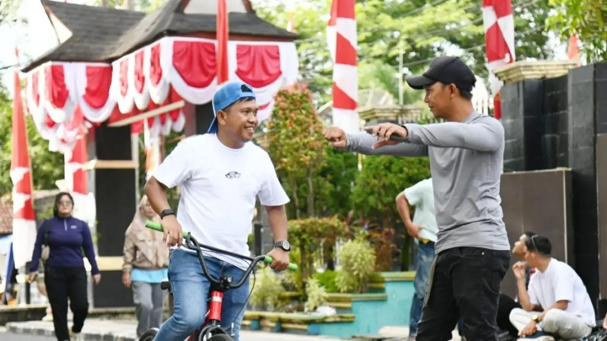 Wali Kota Sibolga Akhmad Syukri Nazry Penarik mengikuti berbagai kegiatan yang dilaksanakan di CFD Kota Sibolga.