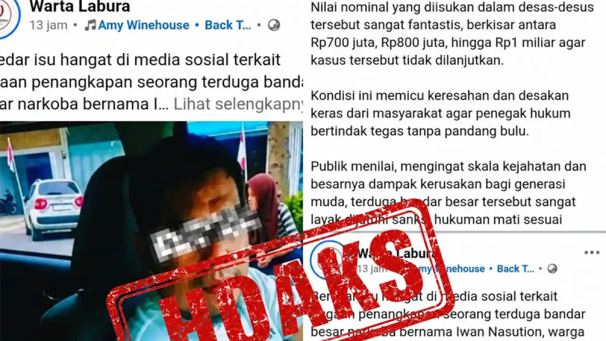 Kapolres Tanjungbalai AKBP Welman Feri membantah isu suap terkait penangkapan bandar narkoba.