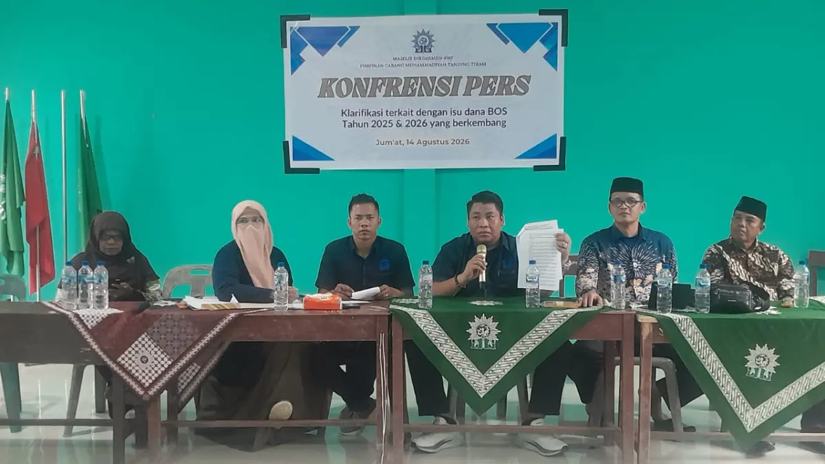Investigasi internal terkait dugaan pengelolaan dana Bantuan Operasional Sekolah dan Sumbangan Pembinaan Pendidikan (SPP) lebih kurang sekitar Rp391 juta.