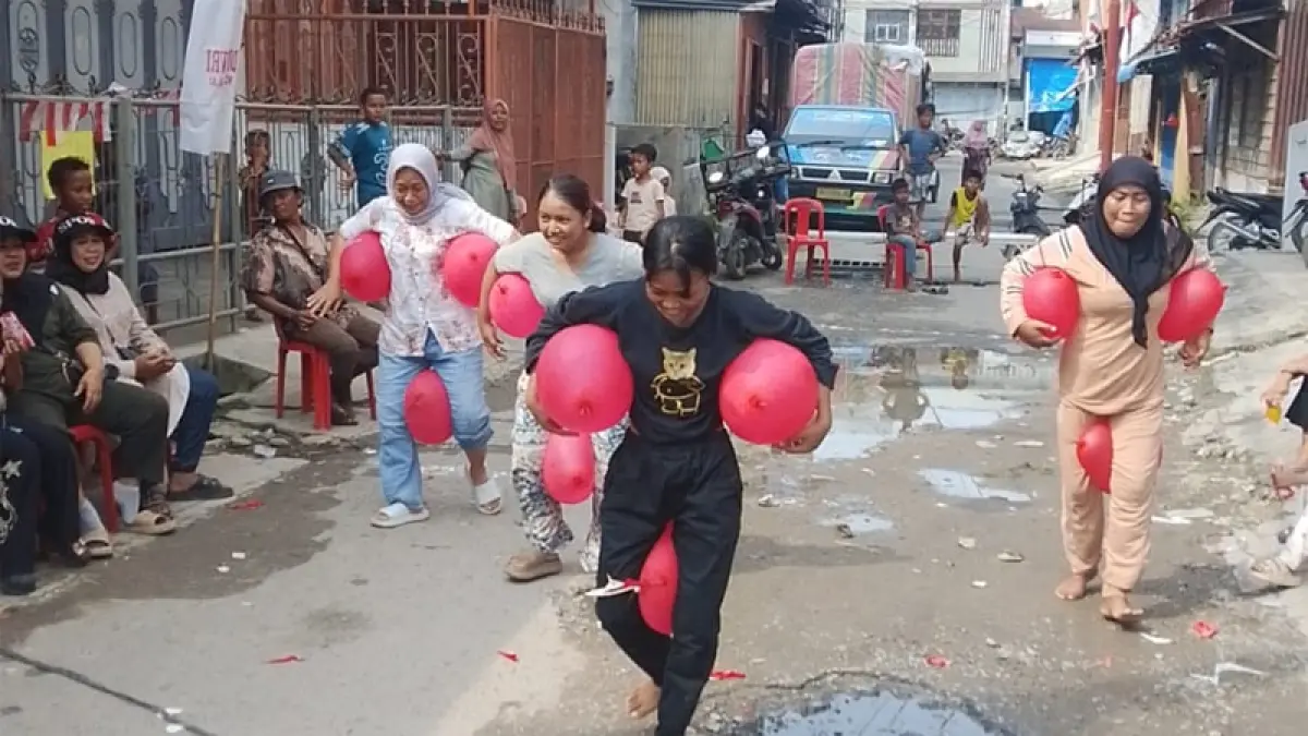 PWRI Kota Tanjungbalai menggelar serangkaian kegiatan perlombaan rakyat yang penuh semangat kebersamaan dan nasionalisme.