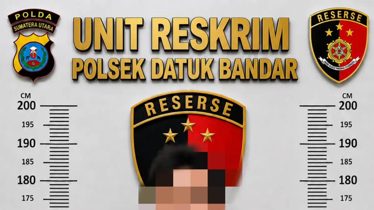 Tersangka.
