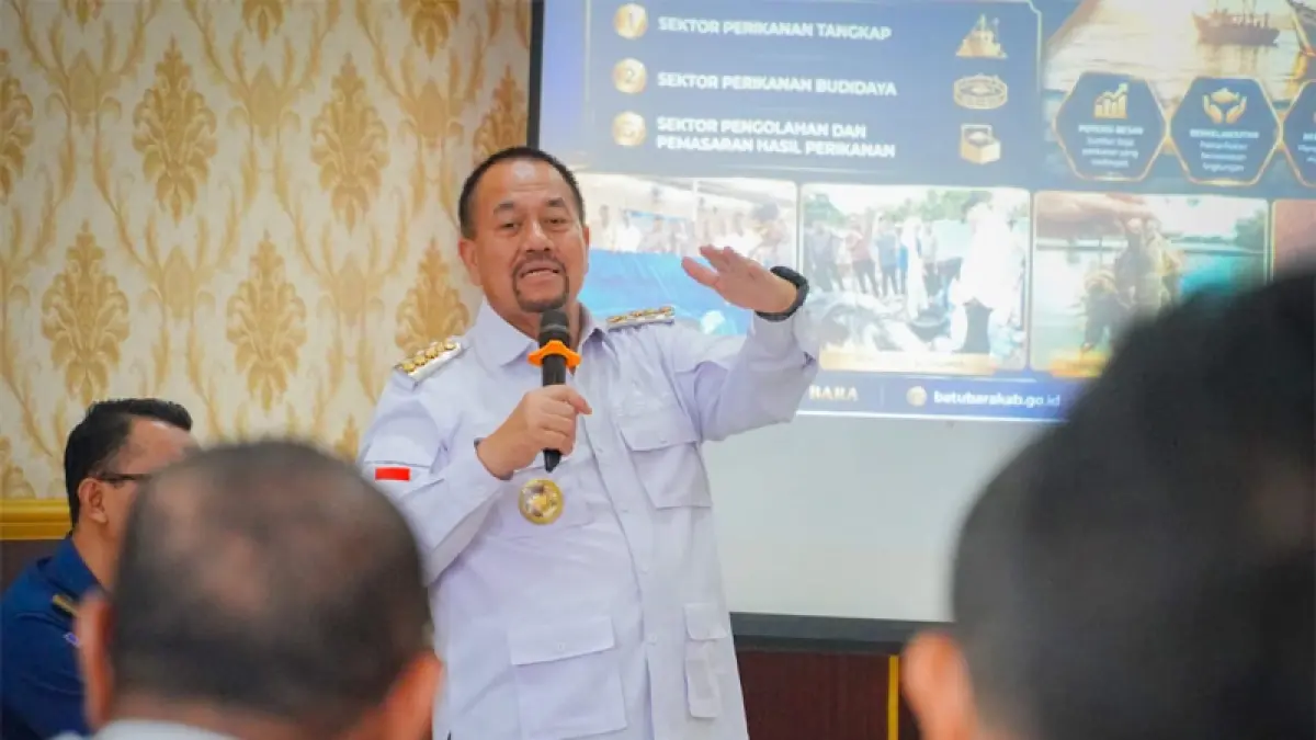Bupati Batu Bara Dr. H. Baharuddin Siagian.