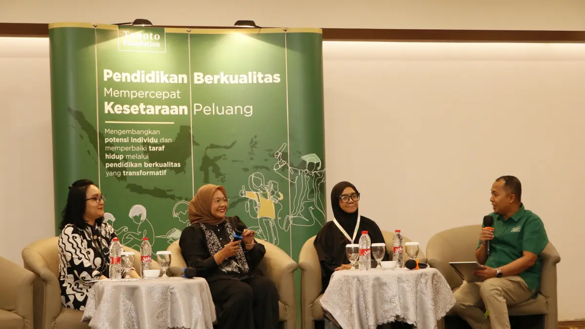 Kegiatan KIARA 2026 bertema “Asuh Berpadu, Anak Melaju” digelar Tanoto Foundation di Medan, Kamis (20/8/2026), membahas pentingnya pengasuhan anak secara menyeluruh.