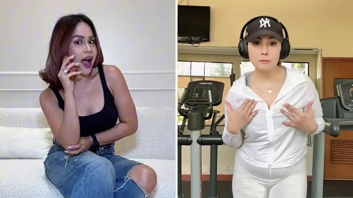 Melaney Ricardo membalas sindiran Emma Warokka di media sosial terkait candaan soal Betrand Peto dan Sarwendah dalam sebuah acara televisi.