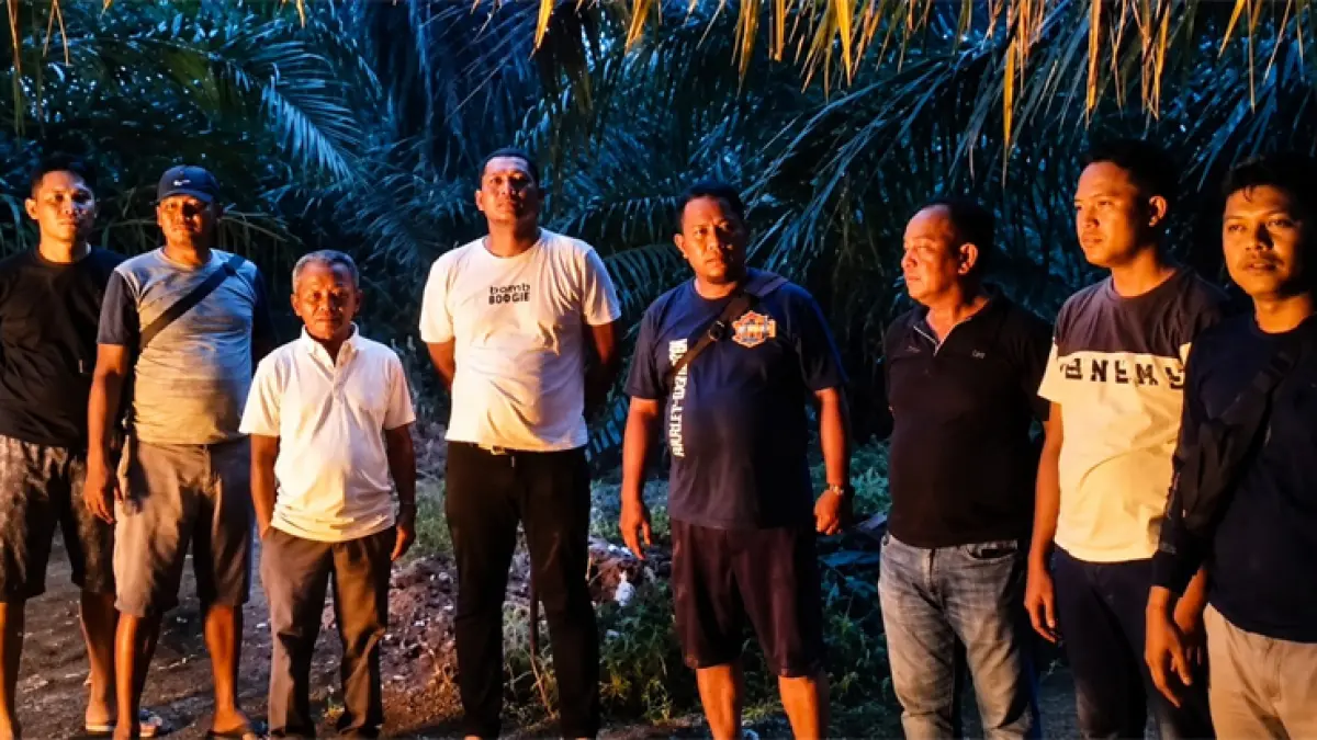Polsek Kualuh Hulu Grebek Sarang Narkoba (GSN) di wilayah Kelurahan Gunting Saga, Kecamatan Kualuh Selatan.