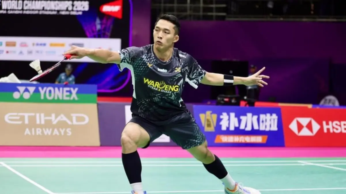Jonatan Christie resmi menduduki peringkat satu tunggal putra dunia, mengakhiri penantian Indonesia selama 26 tahun sejak era Taufik Hidayat.