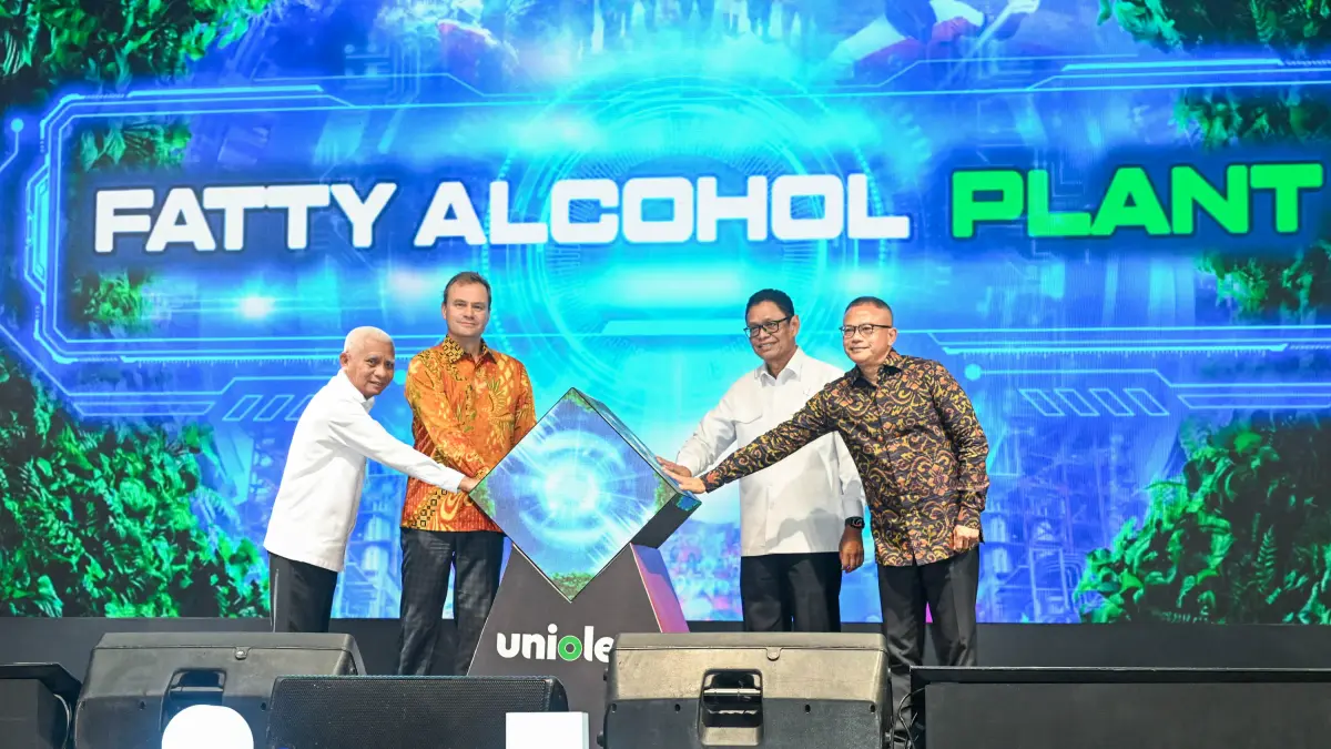 Wakil Gubernur Sumut Surya menghadiri peresmian perluasan produksi PT Unilever Oleochemical Indonesia di KEK Sei Mangkei, Kabupaten Simalungun, Rabu (26/8/2026). (Foto: Diskominfo Sumut/Imam Syahputra)