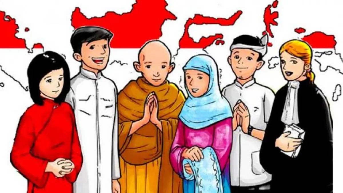 Ilustrasi keberagaman agama dan kepercayaan masyarakat di Kabupaten Toba Samosir. Data Ditjen Dukcapil mencatat hanya satu penduduk beragama Konghucu di daerah tersebut hingga 31 Desember 2024.