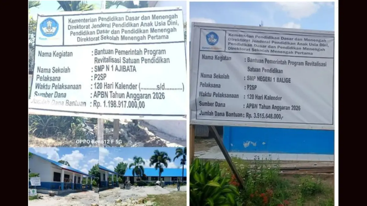 Program revitalisasi SMPN 1 Balige dan SMPN 1 Ajibata di Kabupaten Toba mendapat sorotan terkait pelaksanaan dan transparansi anggaran.