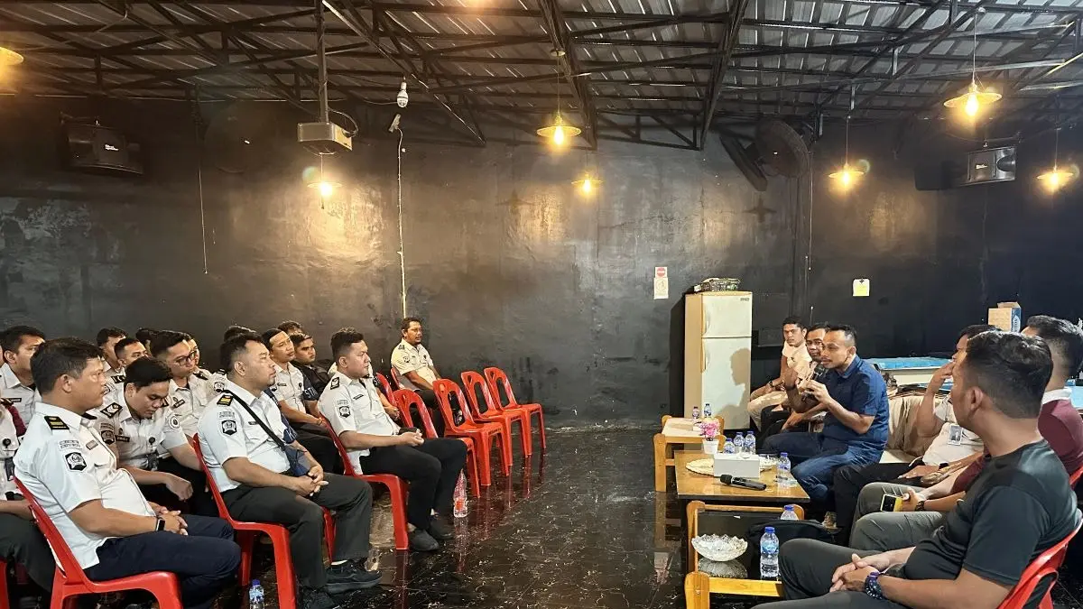 Kalapas Kelas II A Siantar Sangapta Surbakti mengumpulkan seluruh pejabat struktural dan jajaran pengamanan pada Rabu 02 September 2026 pukul 19.00 Wib.