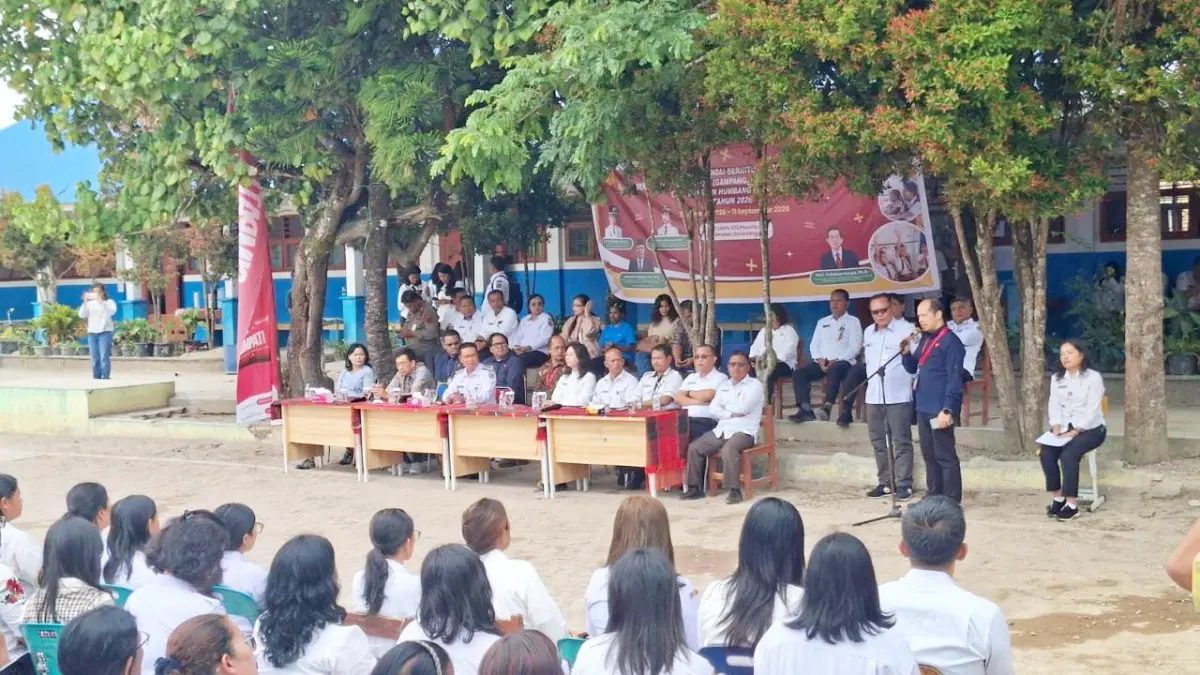 Telkomsel bersama Pemerintah Kabupaten Humbang Hasundutan menghadirkan Program Pandai Berhitung dengan Metode GASING (Gampang, Asyik, Menyenangkan).&nbsp;