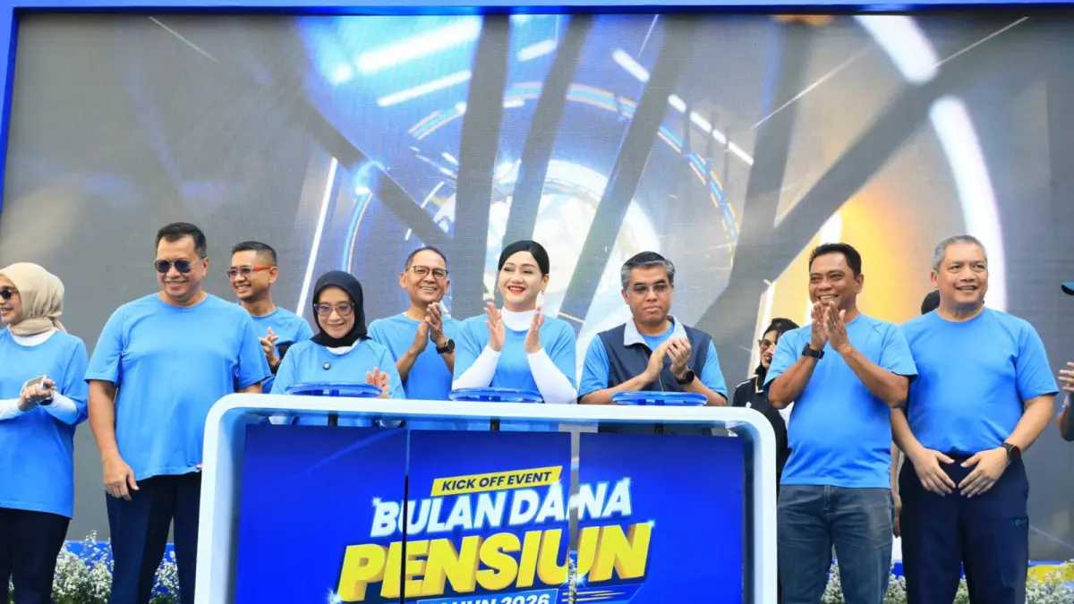 Pencanangan Bulan Dana Pensiun 2026: OJK bersama pemangku kepentingan mendorong masyarakat meningkatkan literasi dan kepesertaan dana pensiun sejak dini di Jakarta, Minggu (6/9/2026). 