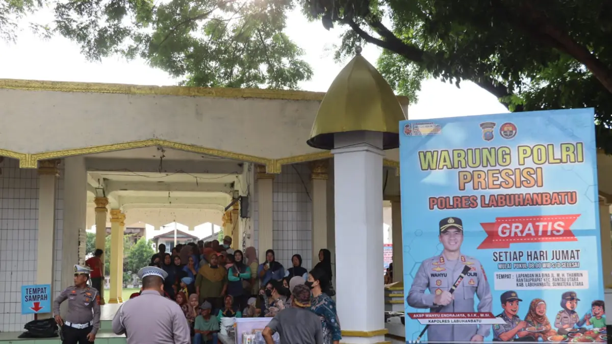 Warung Polri Presisi Polres Labuhanbatu.
