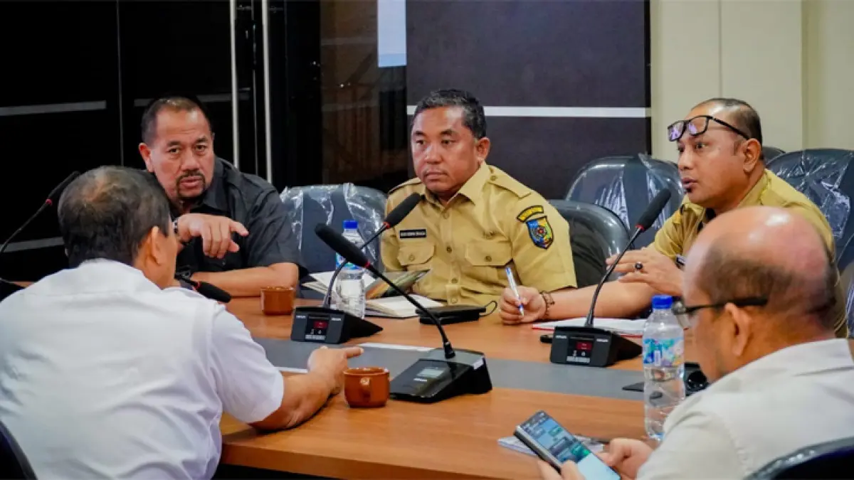 Bupati Batu Bara Dr. H. Baharuddin Siagian kunker ke Kantor Balai Besar Wilayah Sungai (BBWS) Sumatera Utara.