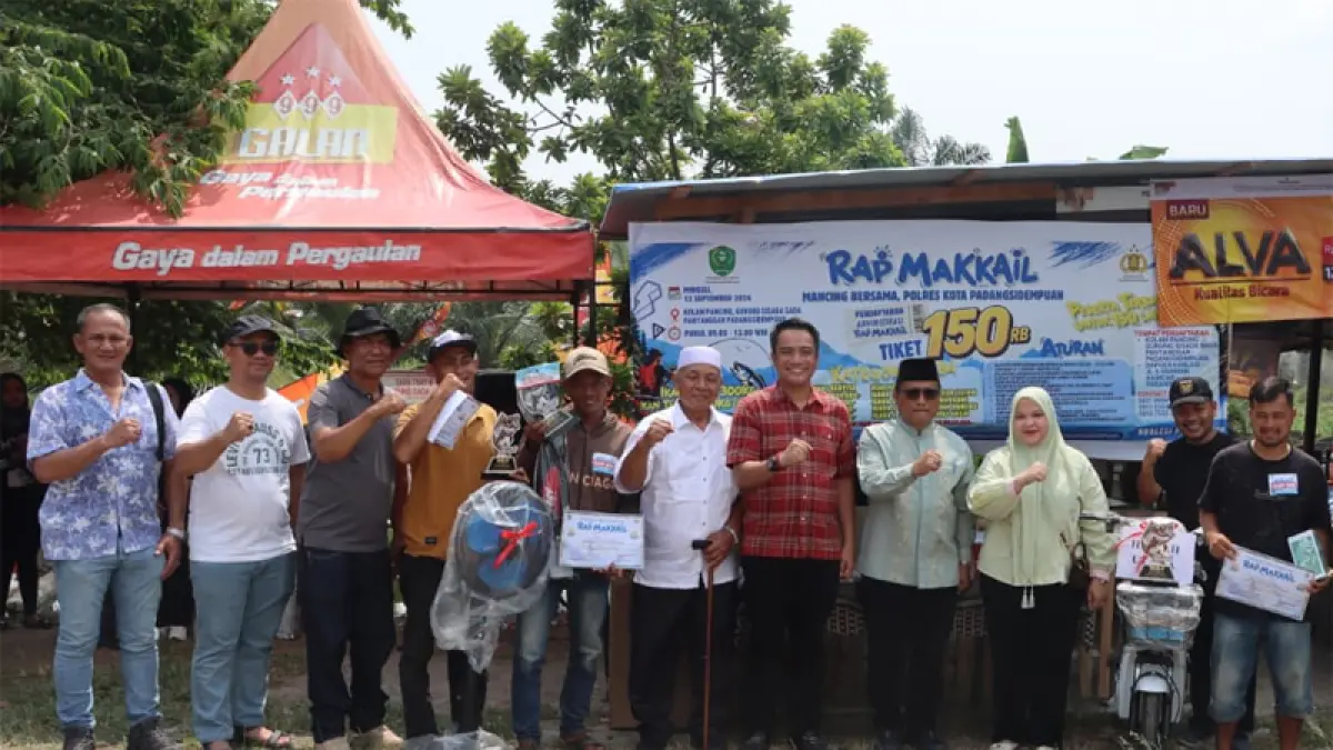 Kapolres Padangsidimpuan, AKBP Noval Nanusa Gegoh Desky bersama Forkopimda hadiri "Rap Makkail" yang diinisiasi oleh Polsek Hutaimbaru.