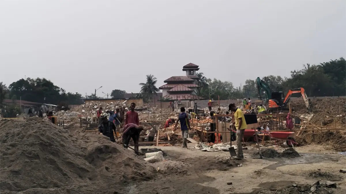 Proyek pembangunan Kantor Imigrasi kelas II Tanjung Balai Asahan di Kisaran, dengan nilai anggaran Rp 89 Miliar.