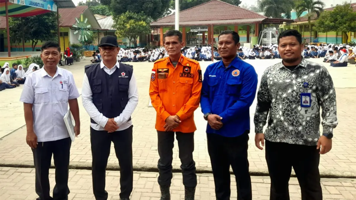 Upacara memperingati HUT PMI Labura.