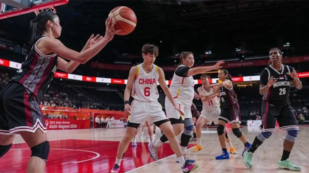 Timnas basket putri Indonesia.