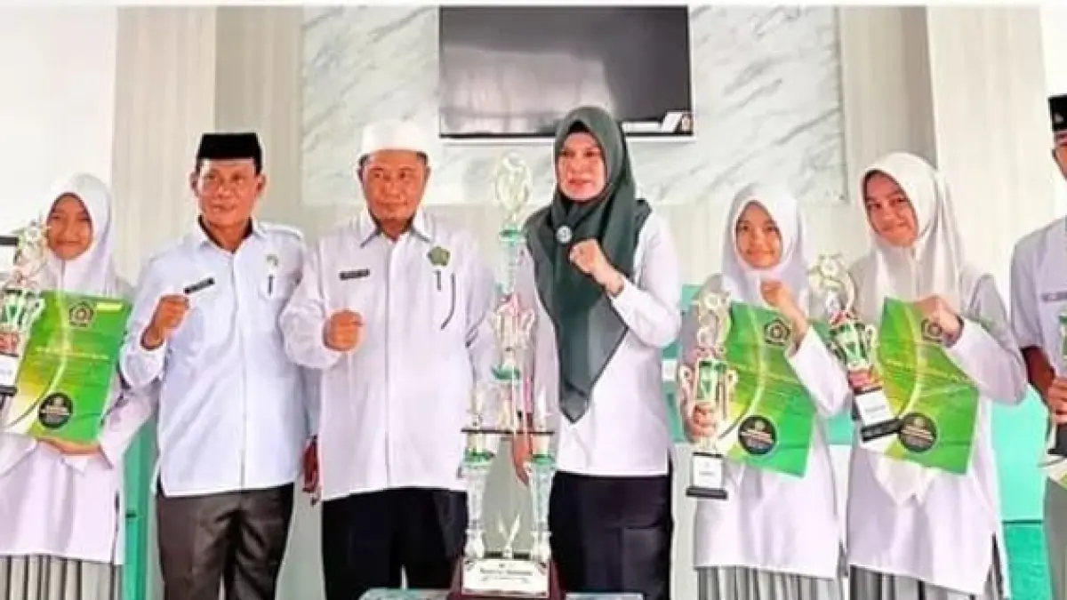 Madrasah Aliyah Negeri 2 Juara Umum dalam ajang OMI 2026 Tingkat Kabupaten Labuhanbatu Utara.