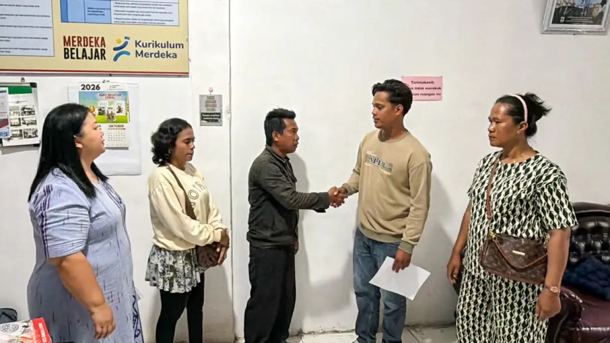 Perdamaian antara pelaku, korban dan orangtua kedua belah pihak.