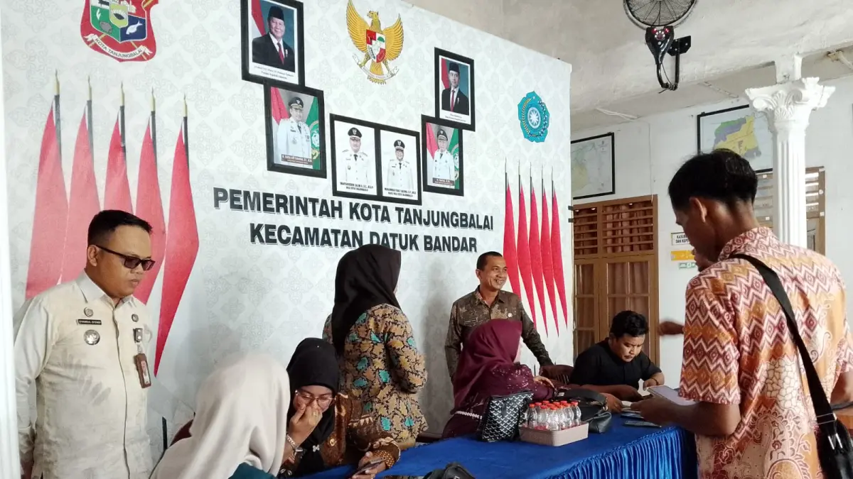 Dinas Dukcapil Kota Tanjungbalai melaksanakan sosialisasi Identitas Kependudukan Digital.