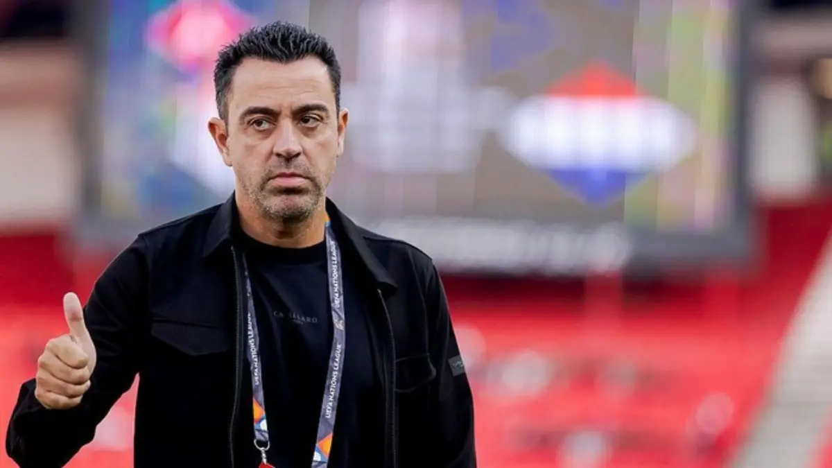Xavi Hernandez memimpin Timnas Belanda saat menghadapi Serbia di UEFA Nations League. Kemenangan 2-1 menjadi kemenangan pertamanya bersama Oranje.