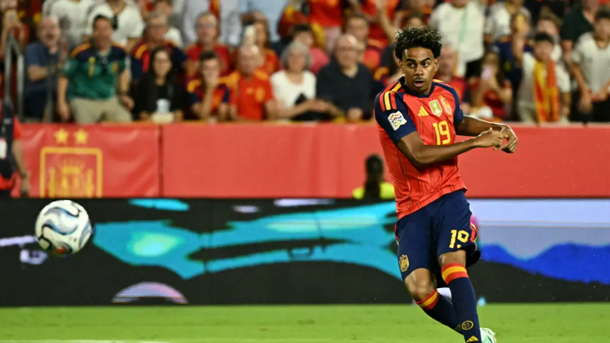 Lamine Yamal mencetak dua gol saat Spanyol mengalahkan Kroasia 4-1 di UEFA Nations League.