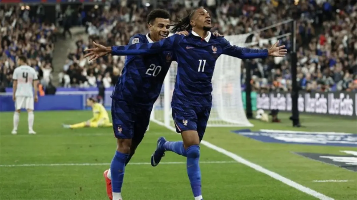 Prancis menutup jeda internasional mengalahkan Belgia.