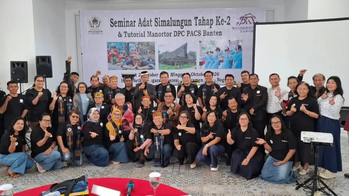 DPC-PACS Banten menggelar Seminar Adat Simalungun tahap II dan Tutorial Manortor.