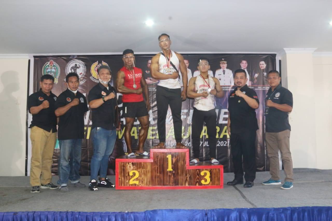 Para atlet asal Tapteng peraih juara PBFI Sumut. 