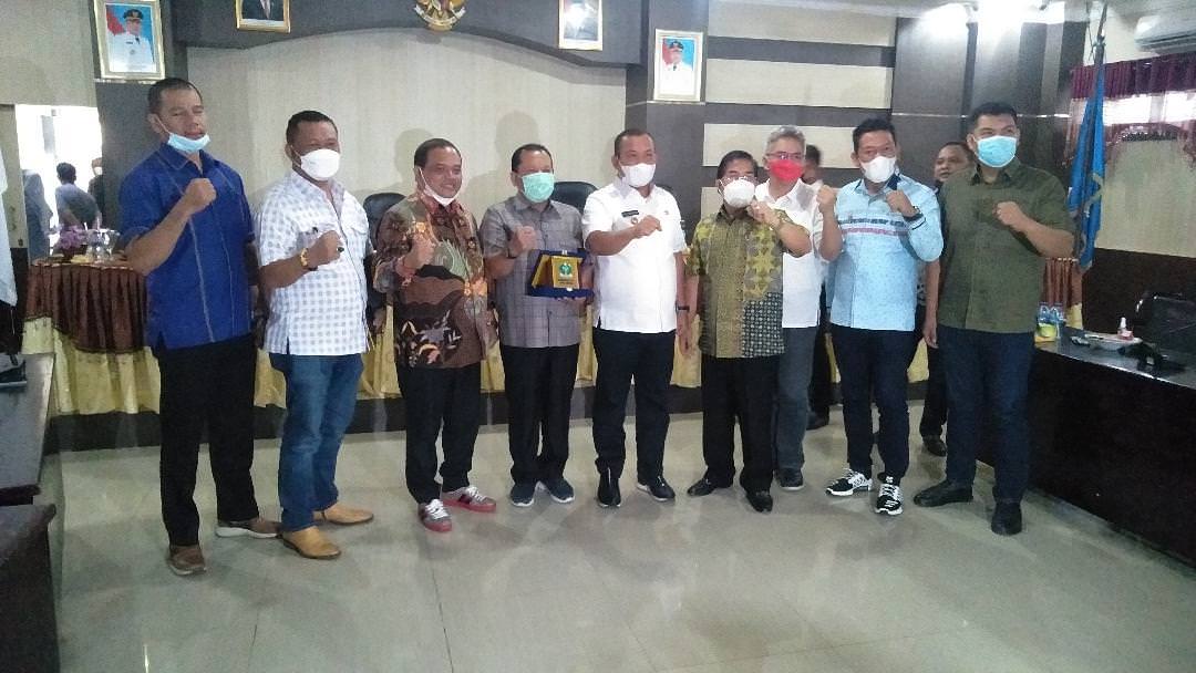 Komisi B DPRD Sumut di Kantor Walikota Sibolga.