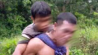 Prima Simamora, warga Desa Simpang III Lae Bingkai, Kecamatan Sirandorung, Kabupaten Tapanuli Tengah (Tapteng), Sumatera Utara (Sumut) ditemukan setelah hilang lima hari di hutan Tapteng.