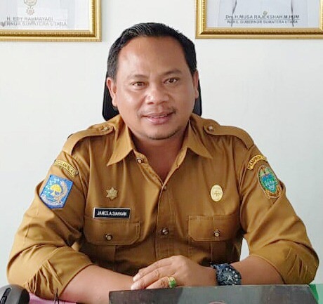 Foto: Kacabdisdik Pematangsiantar James Siahaan.