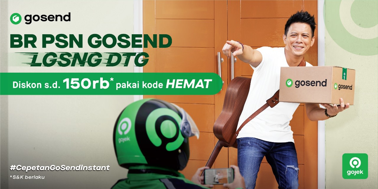 GoSend menggandeng musisi Ariel Noah sebagai brand ambassador.