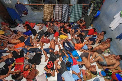 Lapas over kapasitas-Ilustrasi.