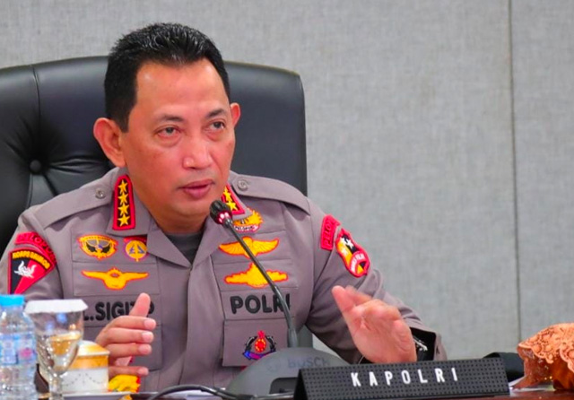 Kapolri, Jenderal Listyo Sigit Prabowo.