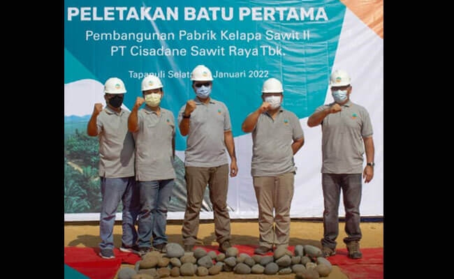 Foto: Pembangunan PKS kedua di Tapsel.
