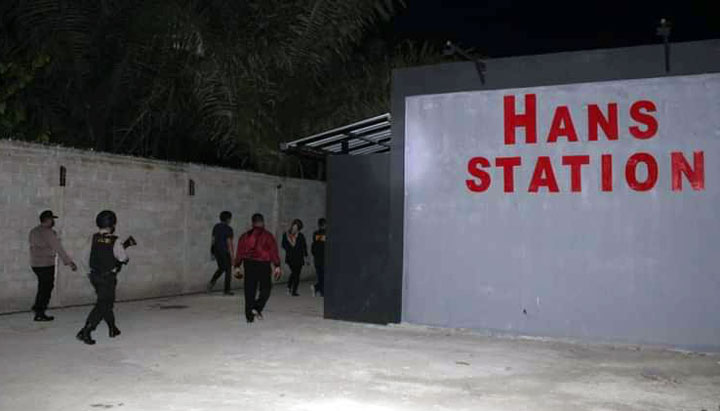 Hans Club Station di Labuhanbatu.