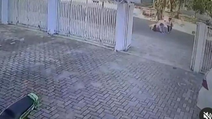 Foto: Screenshot viral nenek dijambret di Medan (dok. Istimewa)