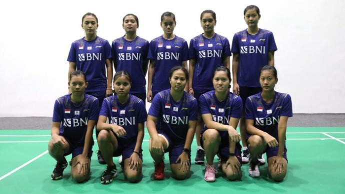 Tim putri Indonesia juara Badminton Asia Team Championship 2022.