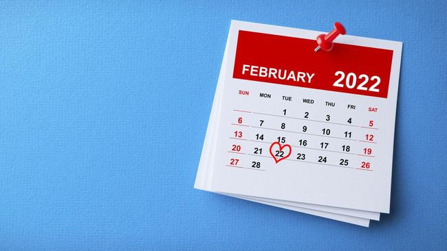 22 Februari 2022 dianggap tanggal cantik.