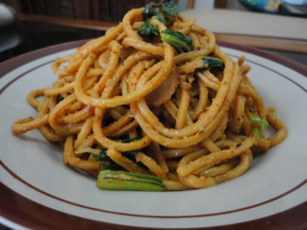 Mi Gomak, kuliner khas Batak Toba.