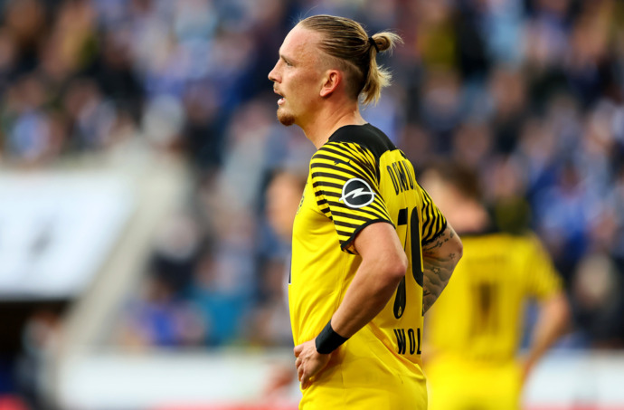 Marius Wolf, pemain Borussia Dortmund.